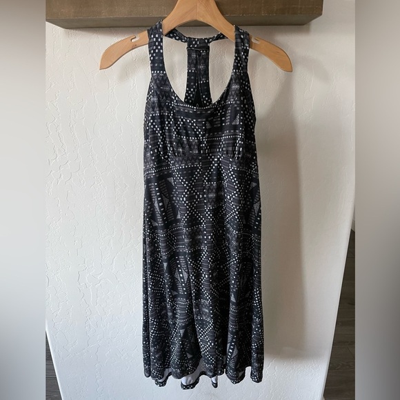 Prana geometric black tank dress, size small! Athleisure, Comfort & Lounge••• - Picture 10 of 16